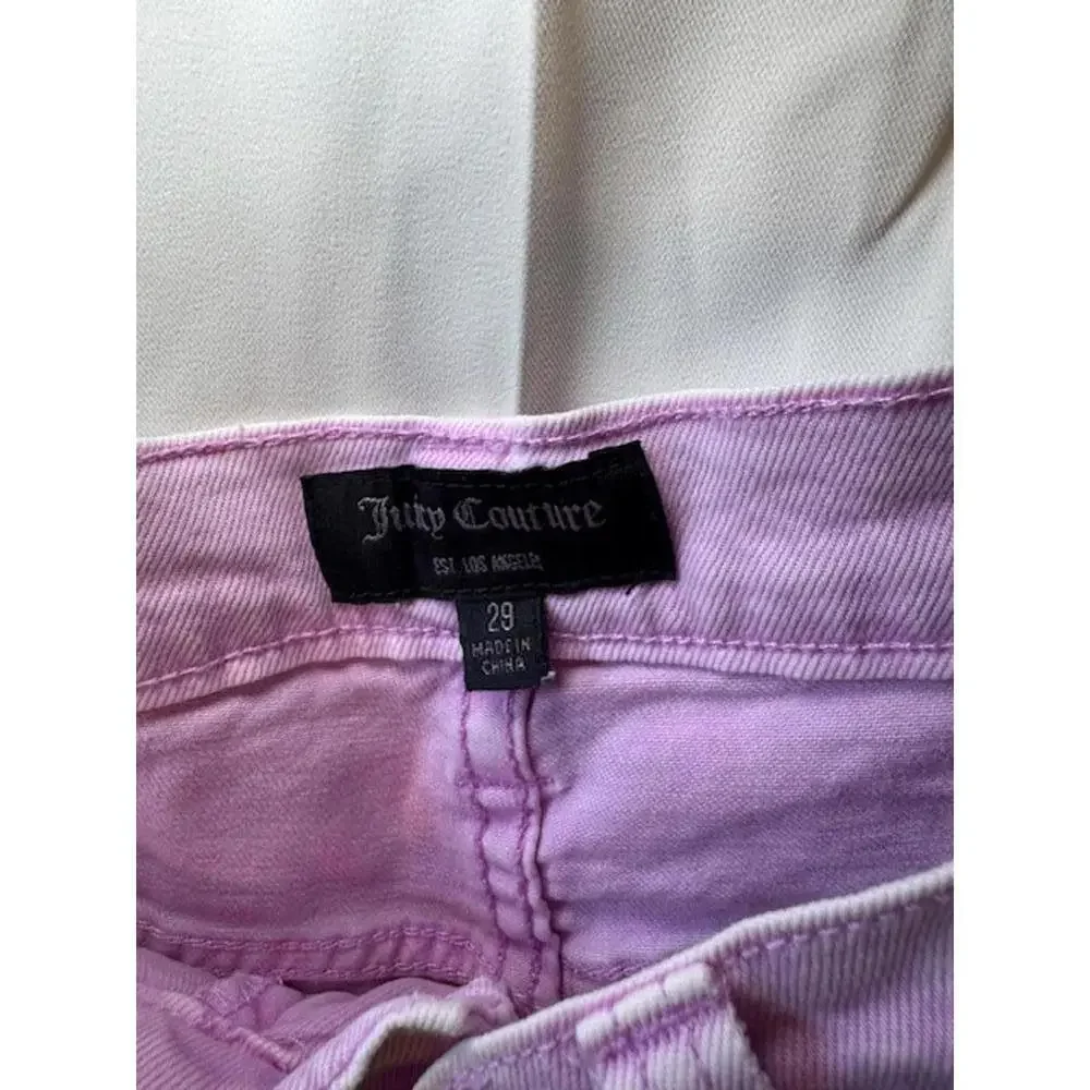 Juicy Couture - Cutoff Lilac‎ Denim Shorts